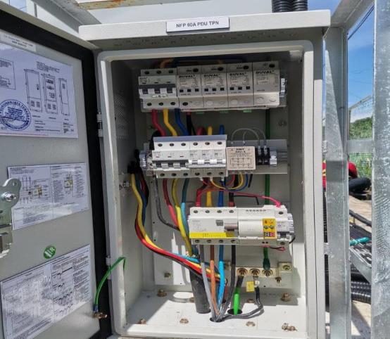 Distribution board installation