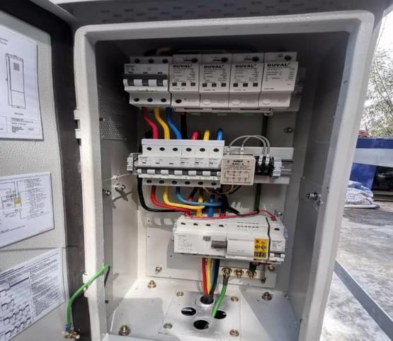 Distribution board installation